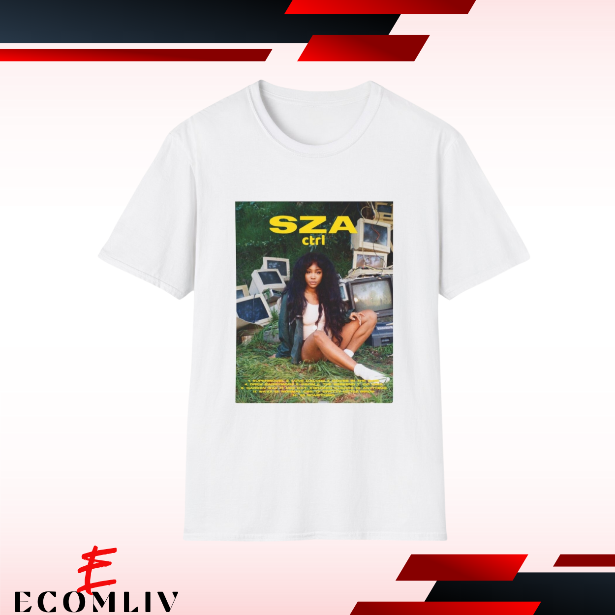 Sos Sza Bootleg Graphic Tee, Music Lover Gift Concert T-Shirt, Unisex Festival Top Vintage Band Shirt